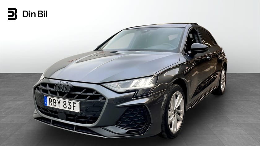 Bild 1 av Audi A3 Sportback 45 TFSI e S-line Backkamera/Pano/Sonos