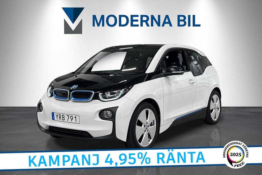 Bild 1 av BMW i3 94 Ah REX Comfort Advanced 170hk Nybes 4,95% Ränta