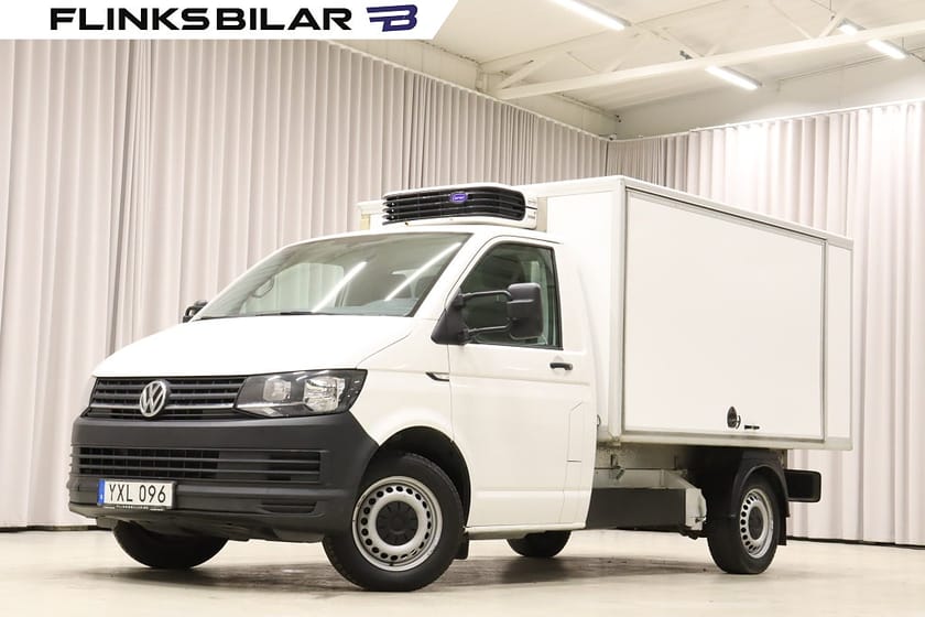 Bild 4 av Volkswagen Transporter Chassi Cab 102HK Kylbil Kåpa Värmare Moms