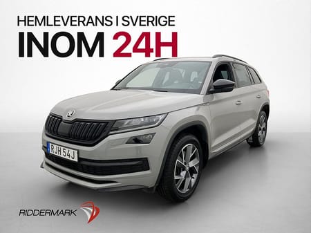 Škoda Kodiaq 7-Seater Skoda 2.0 TSI 4x4 Sportline 7-sits Drag Värm Kamera