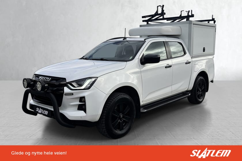 Bilde 1 av Isuzu D-Max Dobbelcab 1,9 BLACK EDITION/WEBASTO/EKSTRALYS/WESTRUM SKAP/BØYLE
