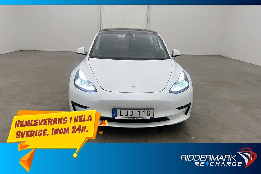 Bild 2 av Tesla Model 3 Standard Range 283hk Uppgraderad AP Svensksåld