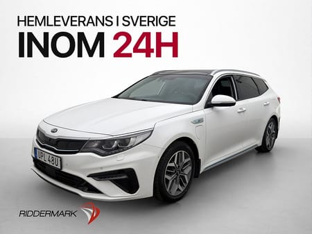 Kia Optima Sport Wagon Plug-in Hybrid 205hk Advance Plus 2 Pano H/K Skinn 360° Värmare