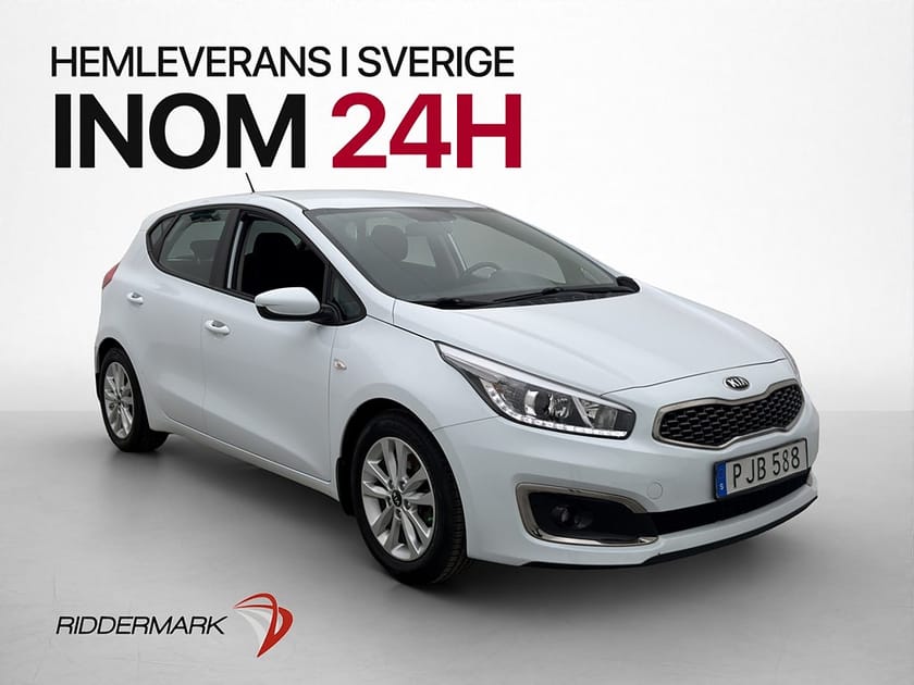 Bild 1 av Kia cee'd 1.4 CVVT 99hk Sensorer Rattvärme Välservad 0,6l/mil