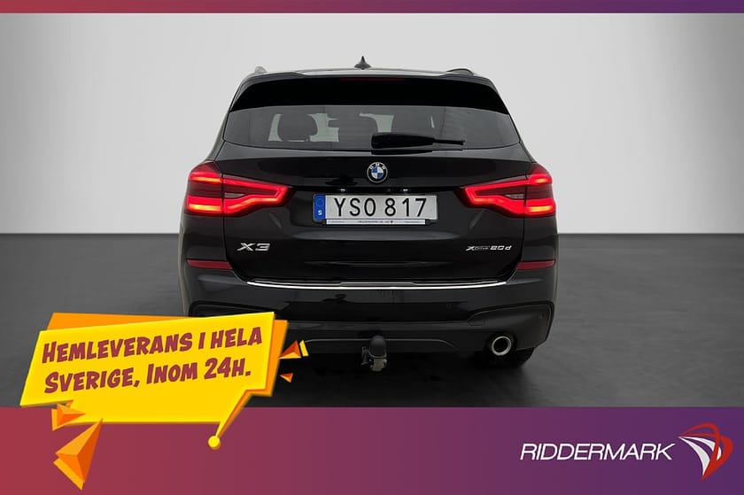 Bild 5 av BMW X3 xDrive20d 190hk M-Sport Värmare Dragkrok Kamera