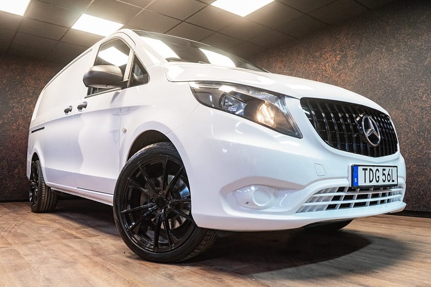 Bild 3 av Mercedes-Benz Vito 116 CDI 4MATIC 3.0t 4x4 7G | MOMS | Lång | 20" | Värm | 2153 kr/mån