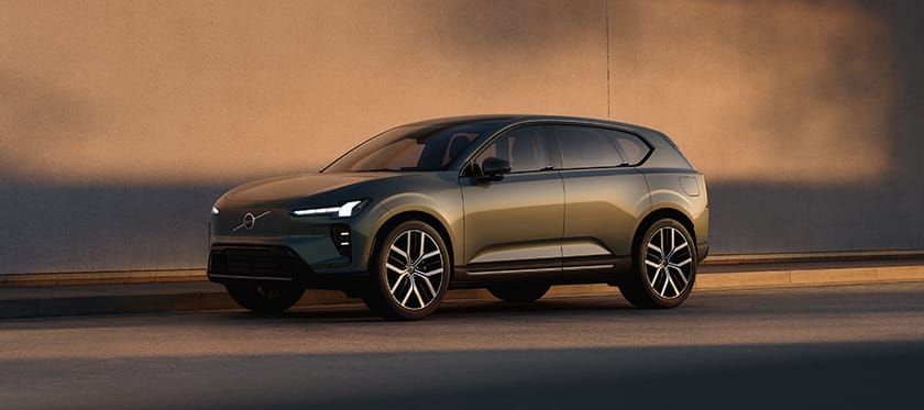 Ny Volvo EX60 är här bakgrundsbild