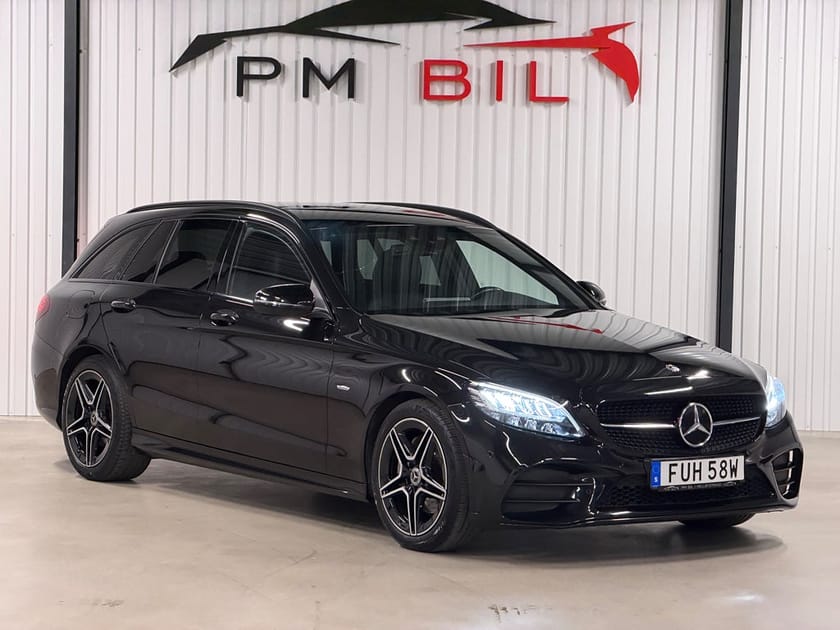 Bild 2 av Mercedes-Benz C 220 T d Night Edition AMG Line Drag Navi Cockpit S&V-Hjul