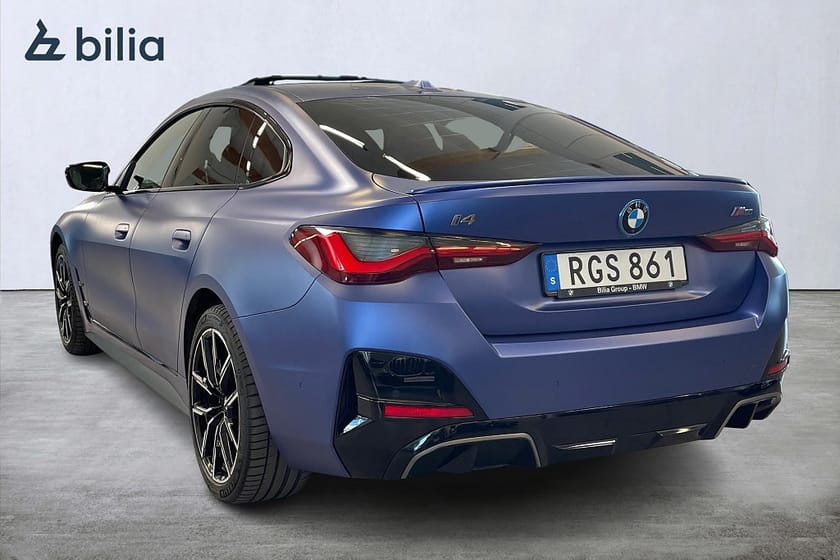 Bild 2 av BMW i4 M50 xDrive Gran Coupé M Sport H/K Panorama 360 Laser Elstol Drag