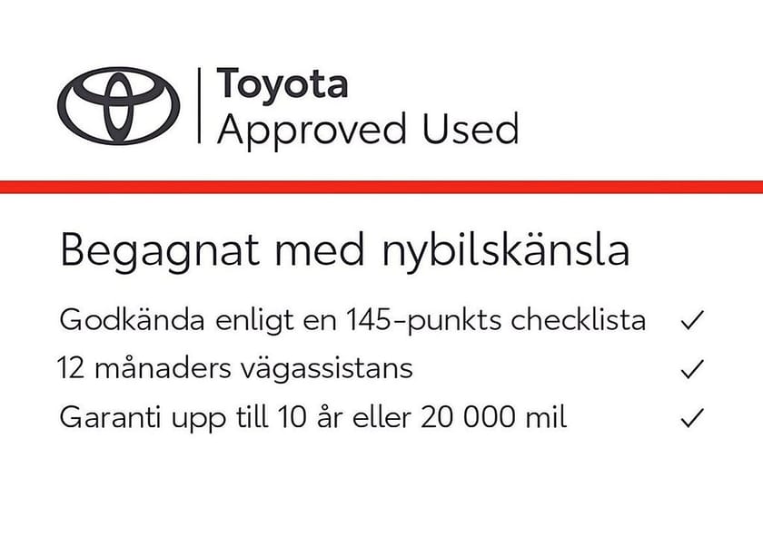 Bild 2 av Toyota Yaris Hybrid TOUCH & GO EDT / V-HJUL / NYSERVAD
