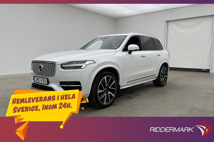Bild 3 av Volvo XC90 D5 235hk AWD Inscription 7Sits Skinn HUD 360 Drag