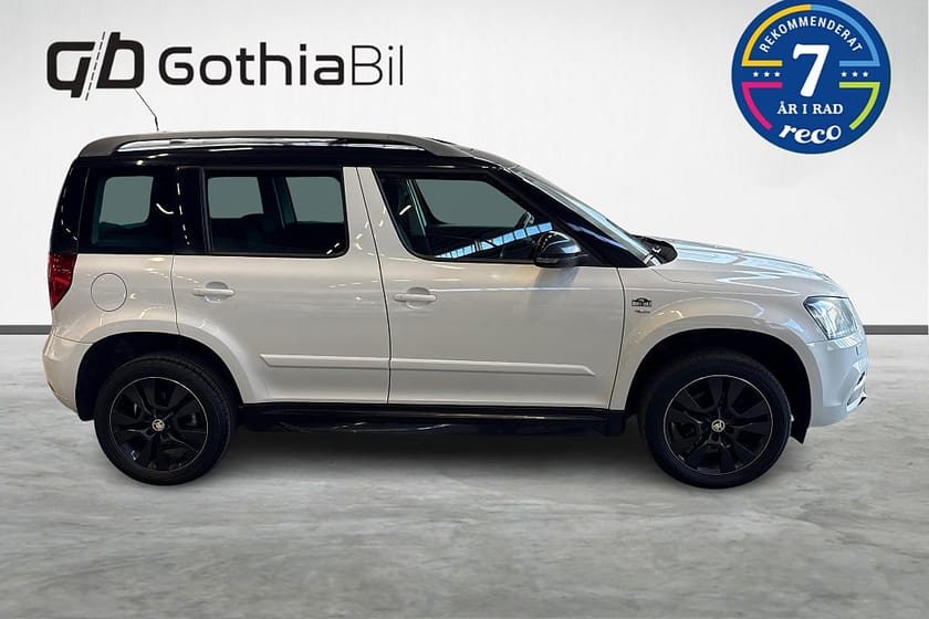 Bild 4 av Škoda Yeti Skoda 2.0 TDI Aut 4x4 Monte Carlo Navi Drag Pano Farthållare