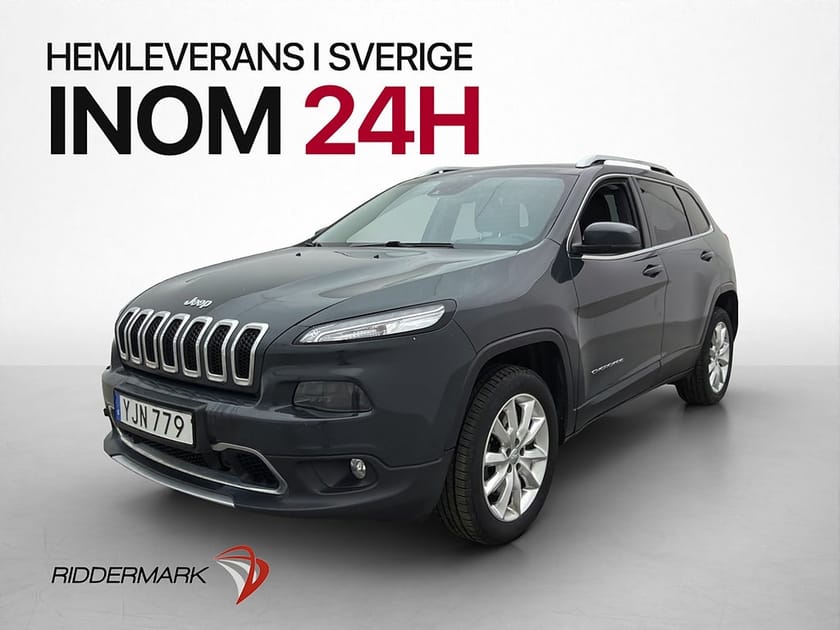 Bild 3 av Jeep Cherokee 2.2 CRD 4WD M&K-Värmare Kamera Navi Skinn Drag