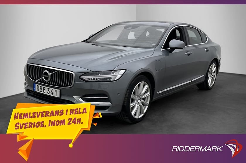 Bild 3 av Volvo S90 T8 AWD Inscription Taklucka VOC Kamera Skinn Drag
