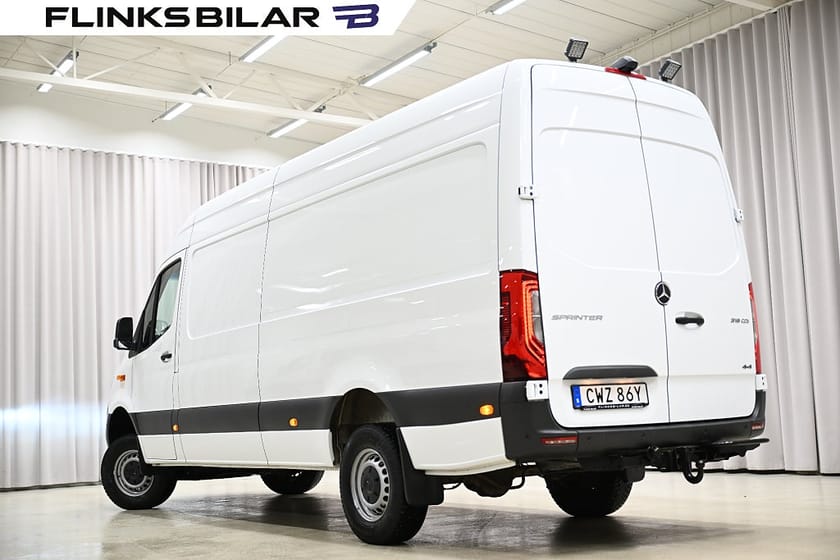 Bild 5 av Mercedes-Benz Sprinter 319 CDI 4x4 Panel Van 190HK XL-Skåp|Servicebil|Påkostad|Leasebar