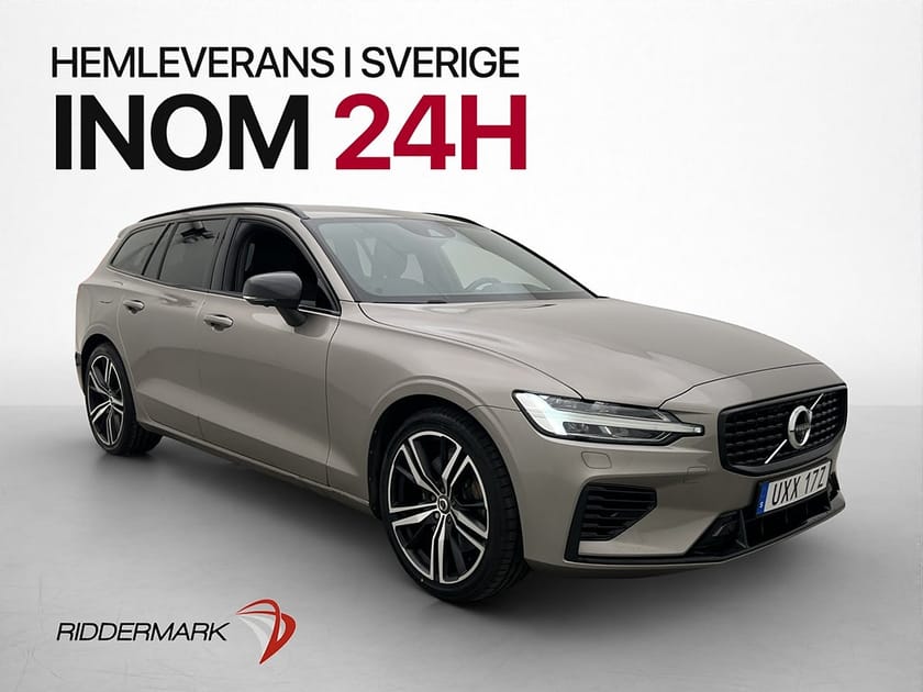 Bild 3 av Volvo V60 Recharge AWD T6 350hk R-Design 360° Drag HuD Navi