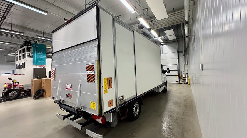 Bild 3 av Mercedes-Benz Sprinter 316 BlueTEC Chassi Cab CDI Aut / Kylbil / Bakgavel /1 Ägare