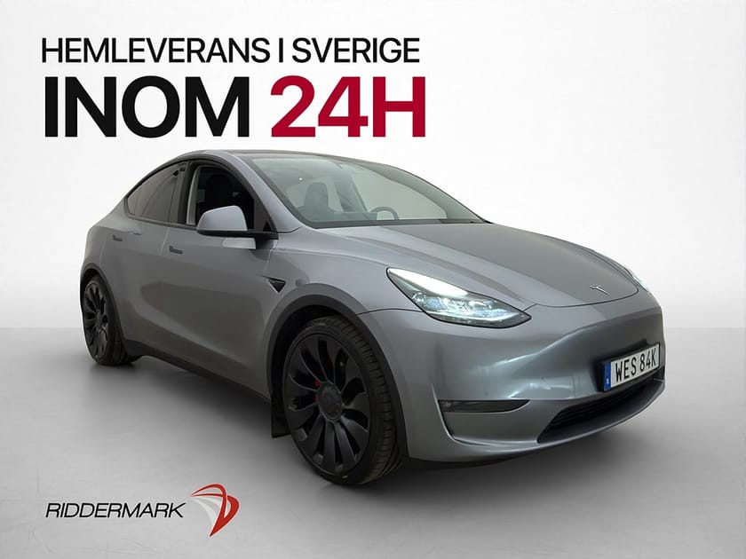 Bild 1 av Tesla Model Y Performance Drag Autopilot SV-Såld