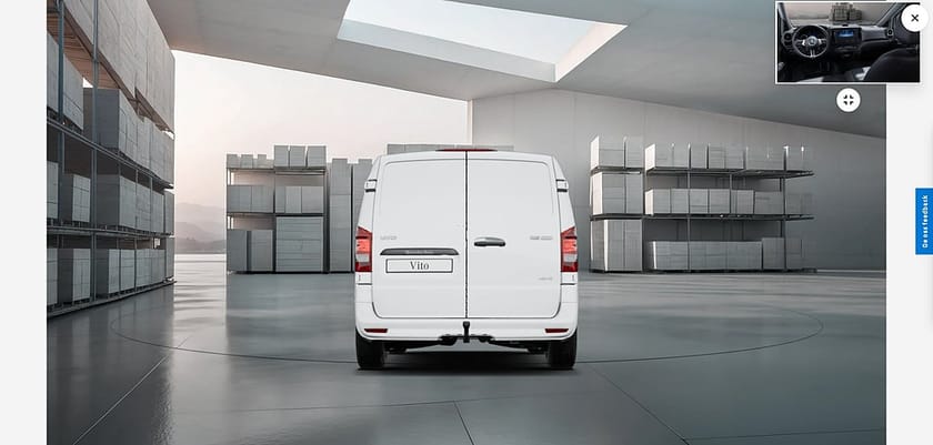Bild 4 av Mercedes-Benz Vito 116 CDI 4x4 3.0t Skåp Lång PRO