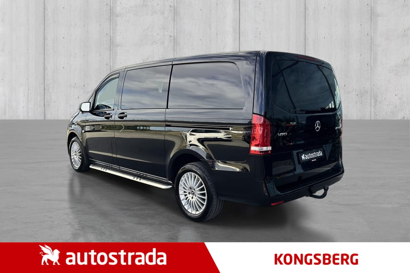 Bilde 3 av Mercedes-Benz Vito 119 CDI 4x4 3.0t 190 HK/4x4/AUT/KROK/WEBASTO/DISTR/SKINN/ILS/ACC/++