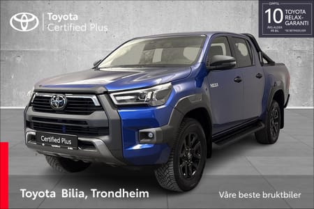 Toyota Hilux Dobbelcab 2,8 204 hk D-Cab 4WD SR+ Inv. X Automat Krok