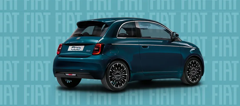 Fiat 500e från 354 900 kr bakgrundsbild