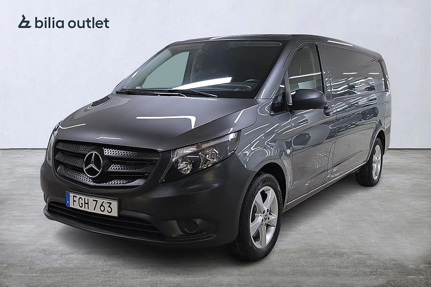 Bild 1 av Mercedes-Benz Vito 116 CDI 4MATIC 2.8t 7G+ Skåp Värm Kam 3-sits EX. LÅNG