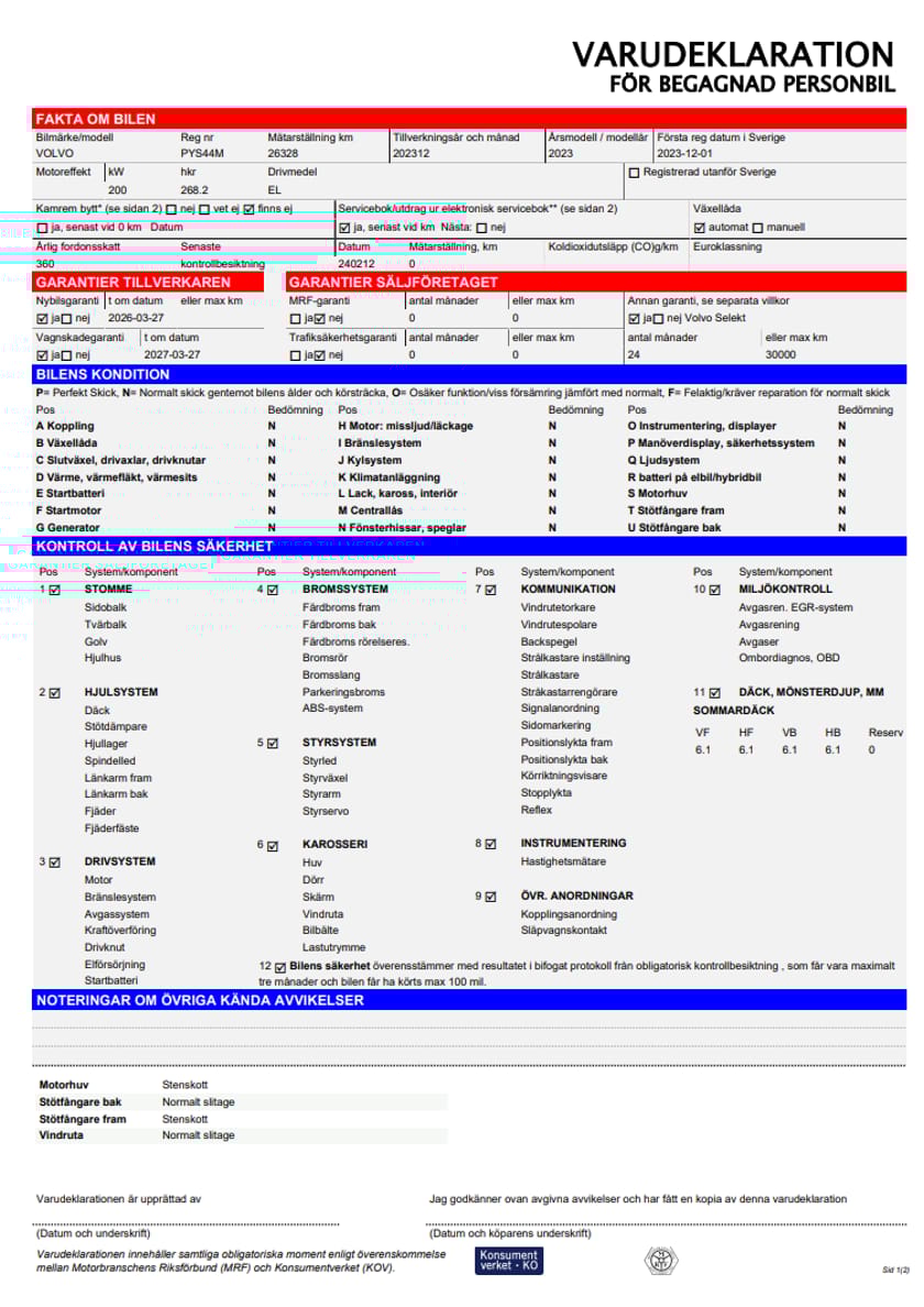 Bild 2 av Volvo EX30 Single Motor Extended Range | Kamera | Värmepump | Mörkton