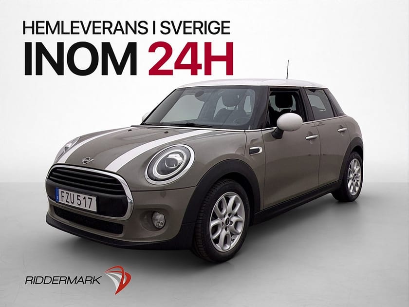 Bild 1 av MINI Cooper Pepper Excitement Sensorer Halvskinn Två-Brukare