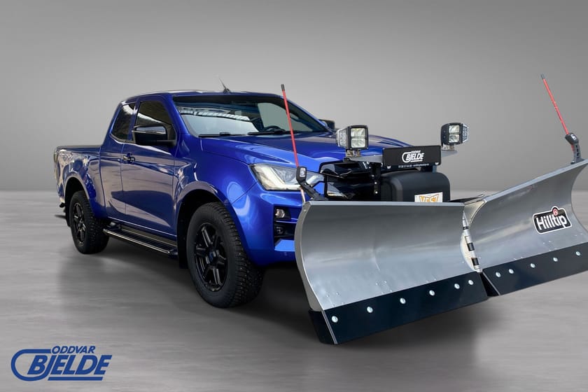 Bilde 3 av Isuzu D-Max Space Cab 1,9 Extended Premium Black 2d aut  HILLTILP BRØYTEPAKKE
