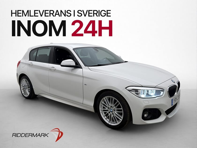 Bild 1 av BMW 118d 150hk M Sport Shadowline Rattvärme  Nyservad
