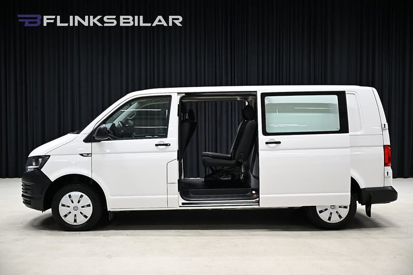 Bild 4 av Volkswagen Transporter Kombi DSG 150HK Dubbelhytt|Dubbeldörr|Drag|Värmare|Moms