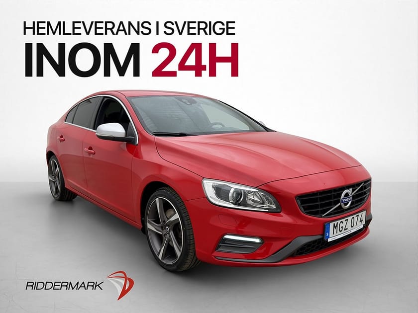 Bild 3 av Volvo S60 D3 150hk R-Design Värmare VOC Halvskinn