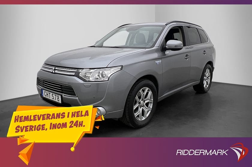 Bild 3 av Mitsubishi Outlander PHEV CVT Business Kamera Navi Skinn