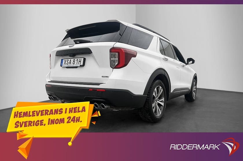 Bild 5 av Ford Explorer Plug-In Hybrid 4WD 7-Sits Drag Pano 360° MOMS