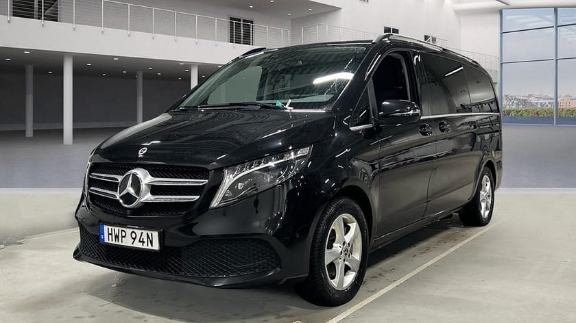 Bild 2 av Mercedes-Benz V 250d 3.2t Avantgarde 8-sits Läder 360 kamera Navi