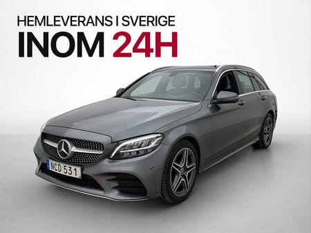 Mercedes-Benz C 200 T d C200 AMG Pano Burmester Cockpit Kamera Värm
