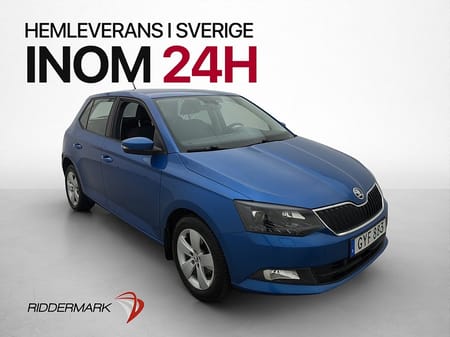 Škoda Fabia Skoda 1.2 TSI 90hk Style P-sensor Bluetooth Sätesvärm