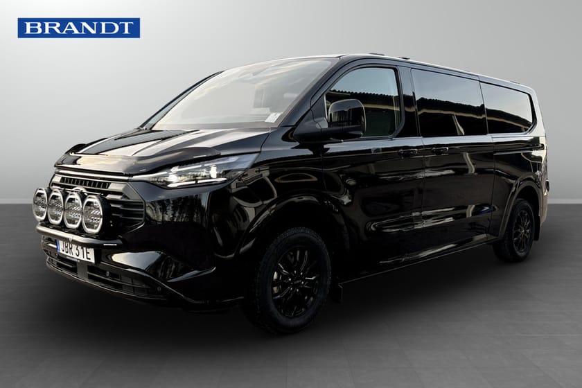 Bild 1 av Ford Transit Custom 320 Crew Van Plug-in Hybrid Dubbelhytt skåp Limited 320L LWB 2.5L PHEV 227hk CVT AT FWD Bensin