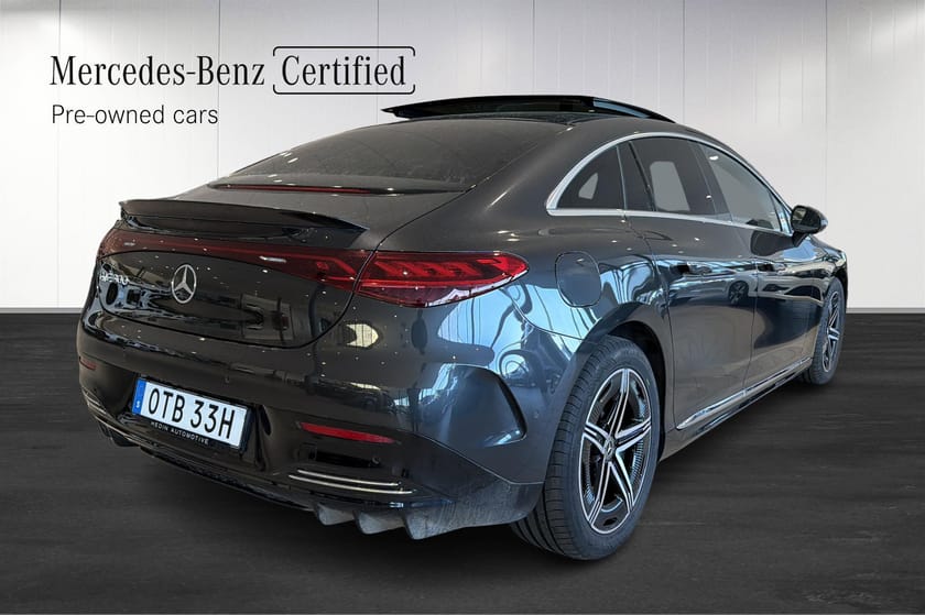 Bild 4 av Mercedes-Benz EQE 300 89 kWh 245hk AMG Panorama Head-Up