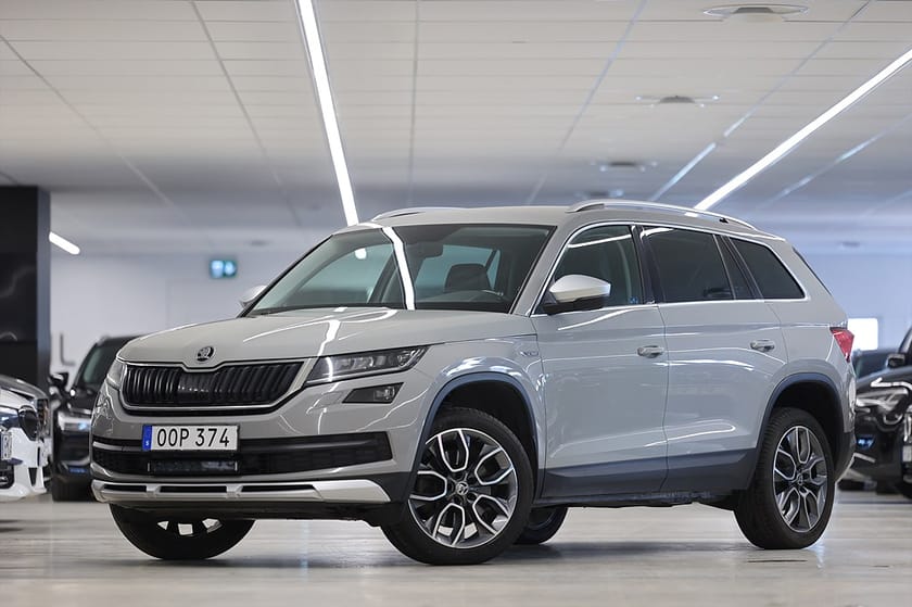 Bild 3 av Škoda Kodiaq Scout Skoda 2.0 TDI 4x4 190hk Businessline CANTON B-Kamera