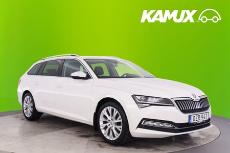Škoda Superb Kombi 1.5 TSI STYLE Business Edt GRILL PÅ KÖPET! B-Kam Cockpit Canton Drag Värm Elstol