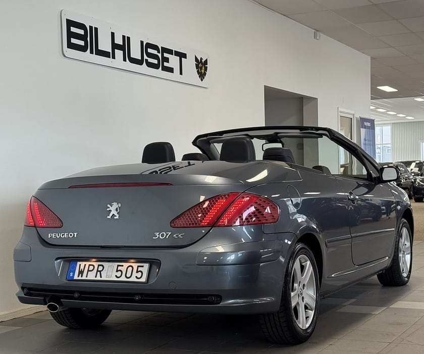 Bild 5 av Peugeot 307 CC 2.0 M-VÄRMARE SKINN ELCAB 1ÄGARE*KAMPANJRÄNTA