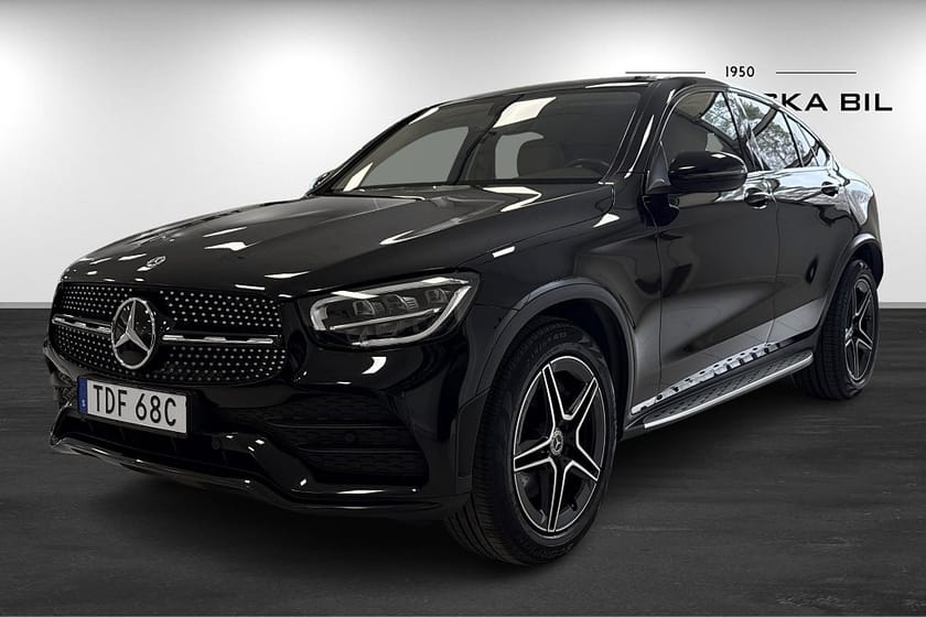 Bild 1 av Mercedes-Benz GLC 220 d Coupé 4MATIC 220d AMG Line Sidesteps, Drag, Nighpackage
