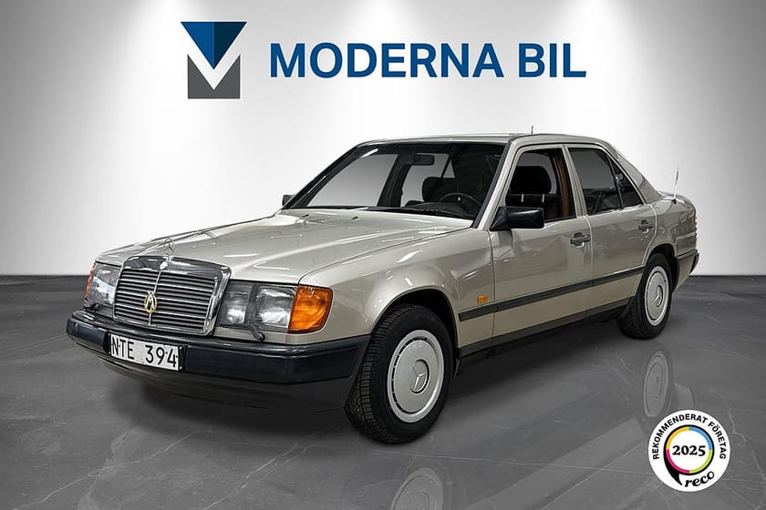 Bild 1 av Mercedes-Benz 200 W124 Sedan 105hk Dragkrok Välskött Lågmil Besiktigad
