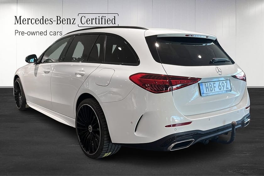 Bild 4 av Mercedes-Benz C 300 T e C300 AMG Line BACKKAMERA//DRAG//FARTHÅLLARE//NIGHT-PACK