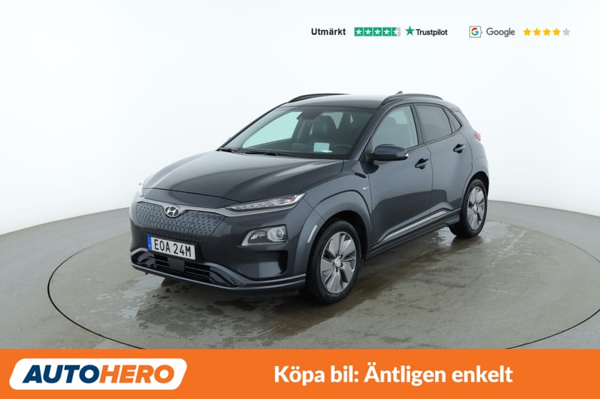 Bild 1 av Hyundai Kona Electric 64 kWh Premium / HUD, Helljusassistans