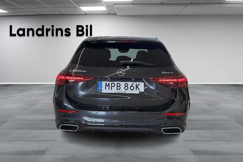 Bild 5 av Mercedes-Benz C 300 T de 4MATIC 4MATIC,Drag,HUD,AMG premium,MOMS