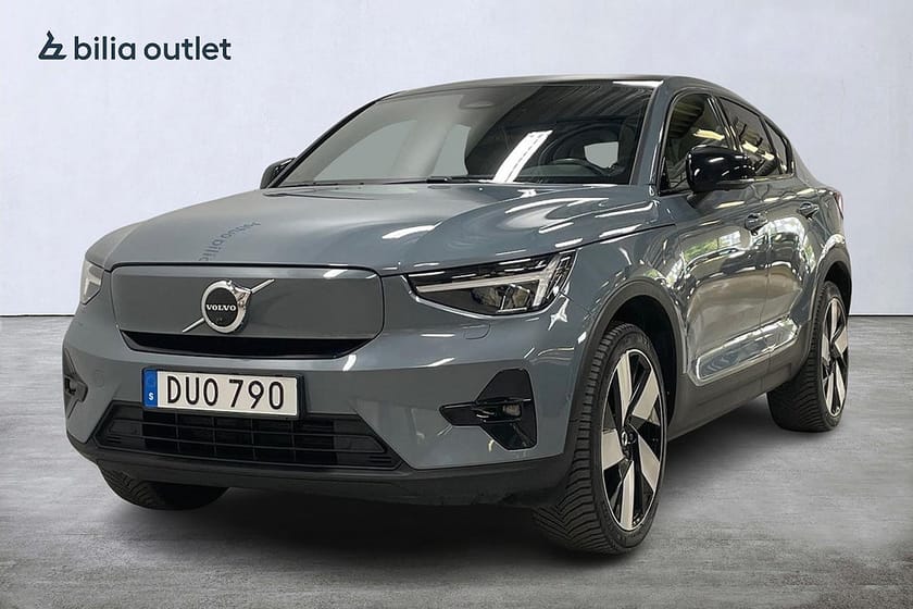 Bild 1 av Volvo C40 Recharge Twin motor Ultimate 408hk Pano Drag V-pump 360°