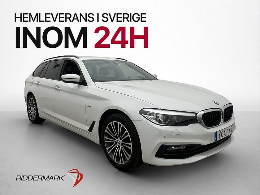 Bild 1 av BMW 520d xDrive Touring Sport line HiFi Kamera Navi Drag